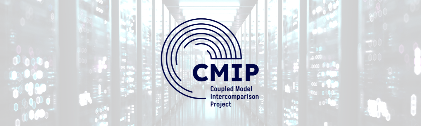 Server room image with the CMIP logo placed on top